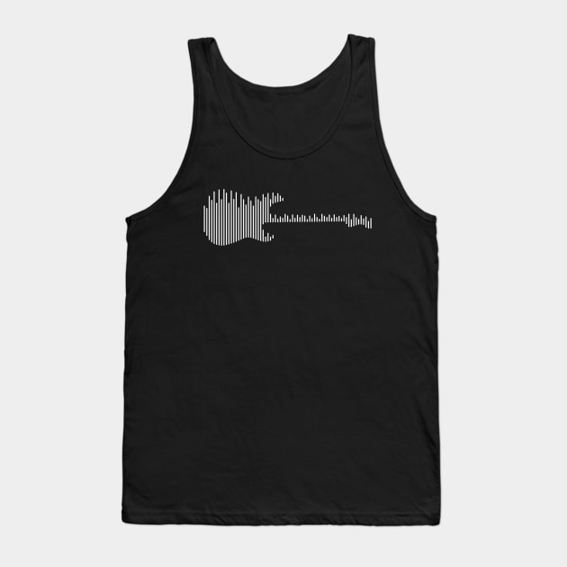 Guitar Heartbeat Gift Guitar lovers Tank Top by mommyshirts